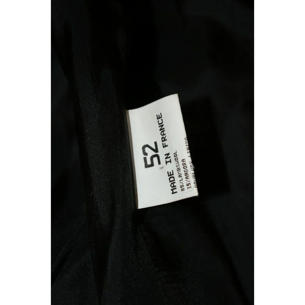 Mens Agnis B Homme Gray Windowpane‎ Sport Coat Jacket Lambswool Angora 42